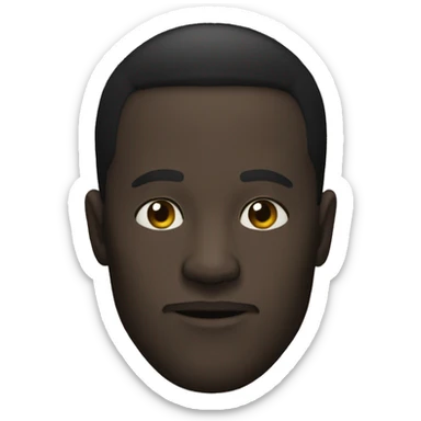 Ladron negro sticker