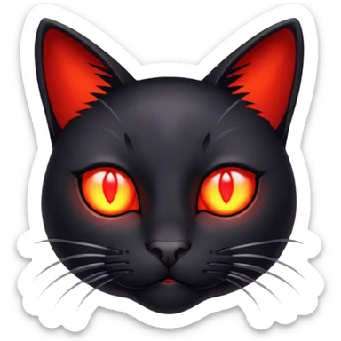 Evil Cat sticker