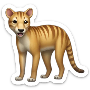 thylacine sticker