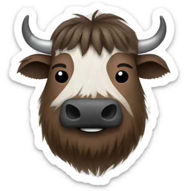 yak barber sticker