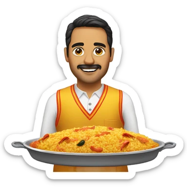 oscar paella sticker