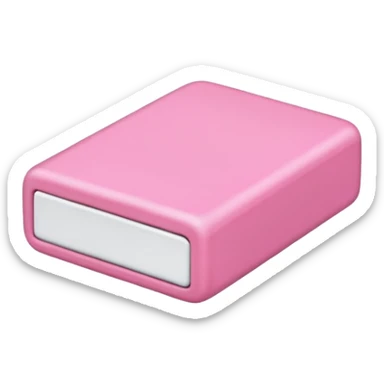 an eraser sticker