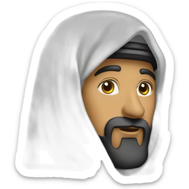 un arabe qui vole sticker