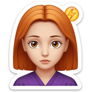 psychic girl sticker