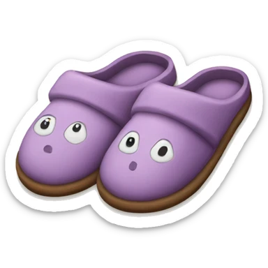 Slippers  sticker