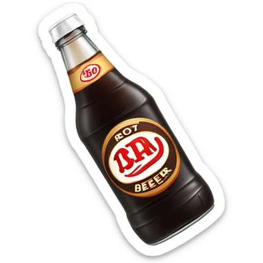 Bottle of Root Beer  sticker