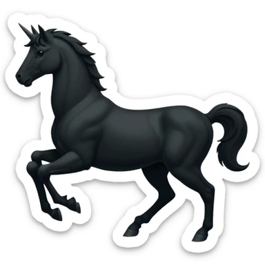 centaur silhouettes sticker