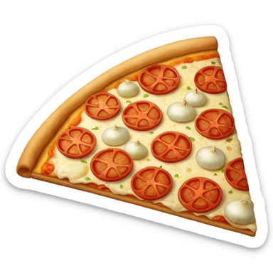 onion pizza sticker