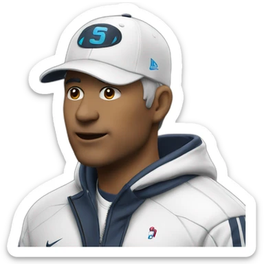 coach esport with white cap sticker