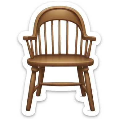 Windsor chair sticker