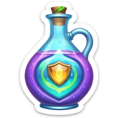shield potion sticker