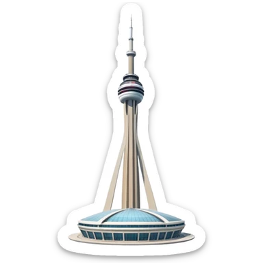 CN tower sticker