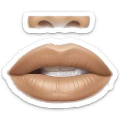 chanel nude lipstick sticker