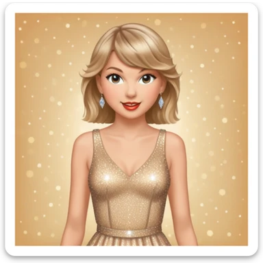 Taylor swift on the Eras tour sticker