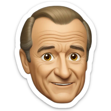 Jaque Chirac sticker
