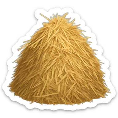 a haystack sticker