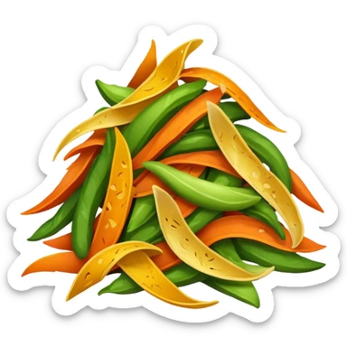 Vegetable Peels sticker