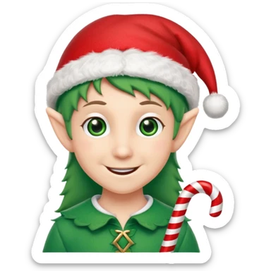 elf on the shelve sticker