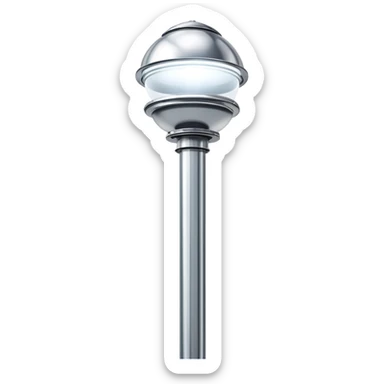 Sorayama outdoor light pole sticker