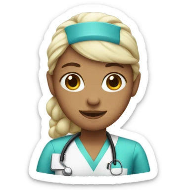 Nurse sticker