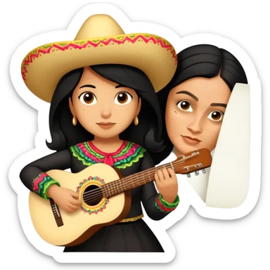 Mariachi Musician sticker