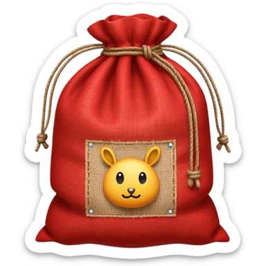 red sack sticker