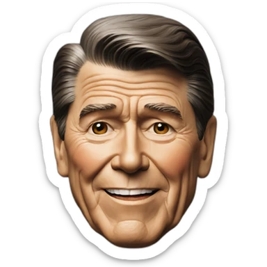 Ronald Reagan is still dead sticker