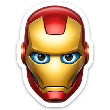 create an ironman emoji sticker