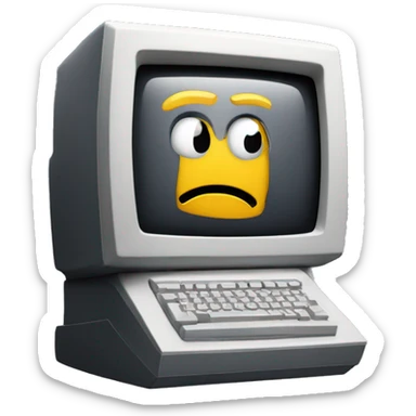 90s computer sticker