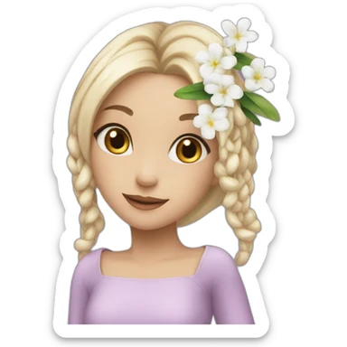 Lilas plus jasmin sticker