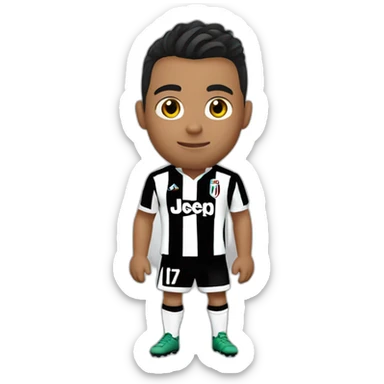 CR7 Juventus sticker