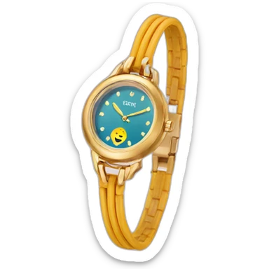 Watch for girl sticker