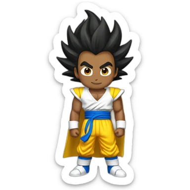 Super sayan sticker