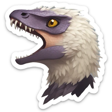 Modern Vernid-Trico-raptor species by LiLaiRa sticker