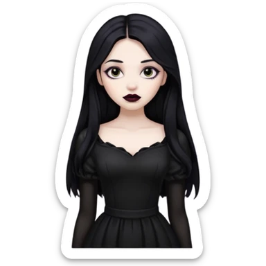 make me a goth mommy sticker