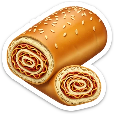 no sesame pepperoni roll sticker