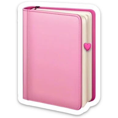 Pink aesthetic book journal  sticker