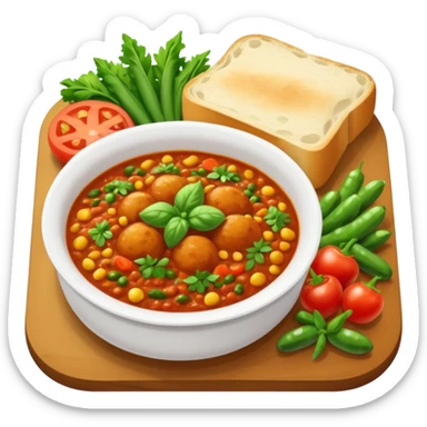 Pav bhaji sticker