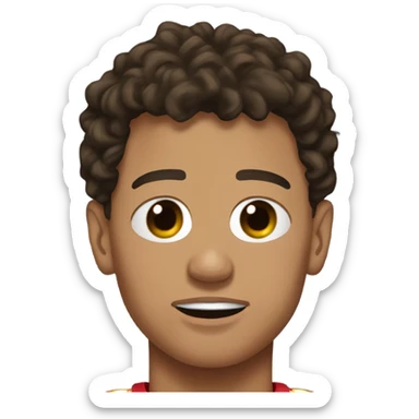 Patrick Mahomes crying to a ref sticker