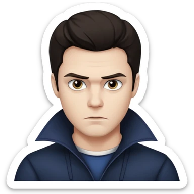 Stefan Salvatore from The Vampire Diaries sticker