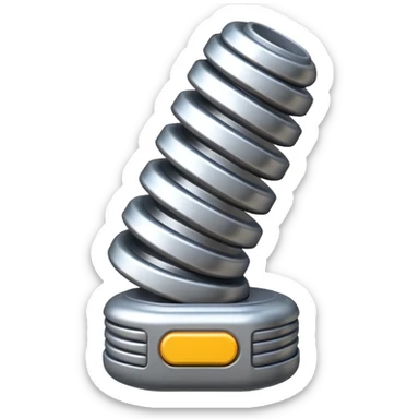 Create a "Power Twister", also known as a "Spring bar" sticker