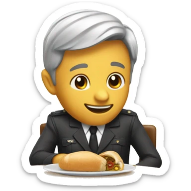 un caf con dineroo sticker