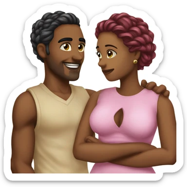 Scorpio Venus and Pisces Venus love  sticker