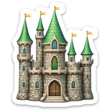 elf castle sticker