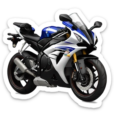 Yamaha r1 Street bike sticker