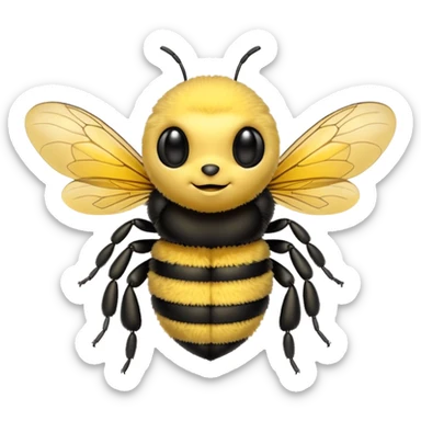Cute bumblebee  sticker
