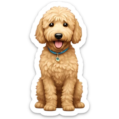 Golden doodle  sticker