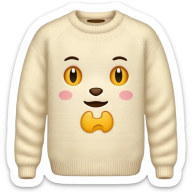 sweater emoji sticker
