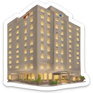 Hotel sticker