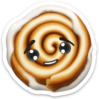 Cinnamon roll sticker